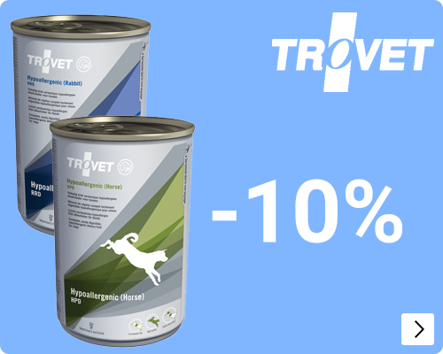 Trovet natvoer hond 10% korting DOG