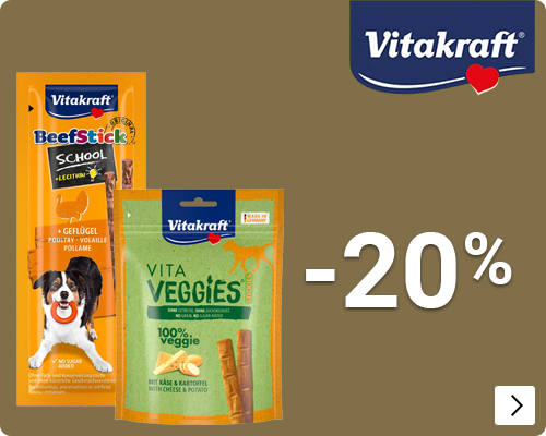 VITAKRAFT HONDENSNACKS 20% korting DOG