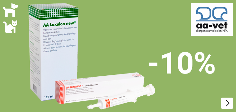AA_VET 10% korting DOG CAT