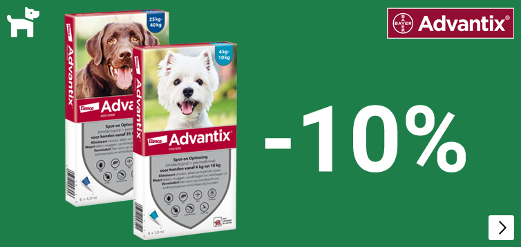 ADVANTIX 10% korting DOG