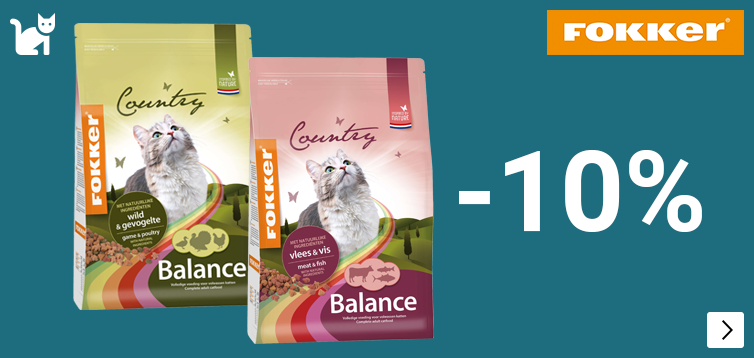 FOKKER COUNTRY H+K 10% korting CAT