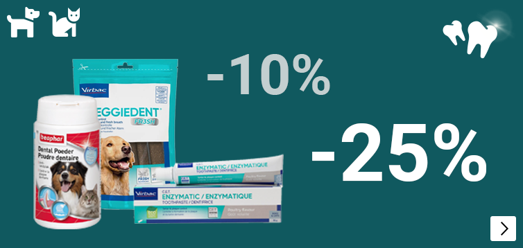 MAAND VH GEBIT DAP HERHALING DOG CAT