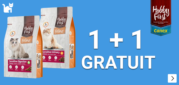 Hobby First Feline kattenvoer diverse varianten 1+1 gratis CAT