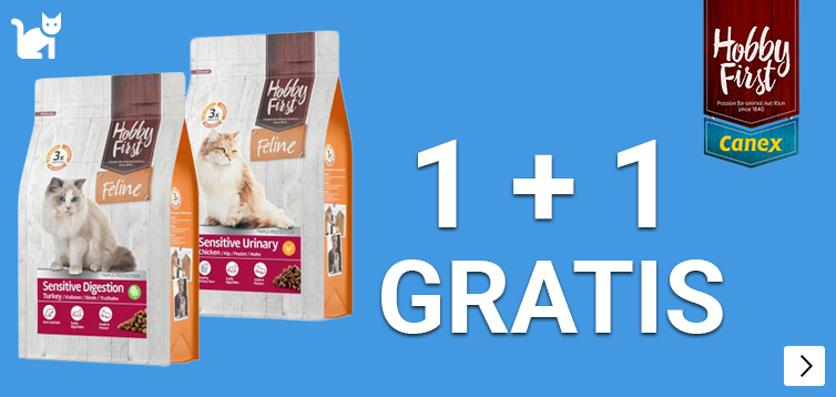 Hobby First Feline kattenvoer diverse varianten 1+1 gratis CAT