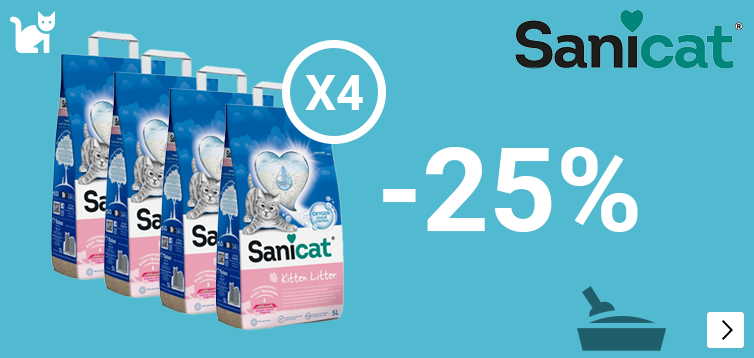 JOR KITTYFRIEND KITTEN Sanicat 25% korting bij bundel van 4 CAT