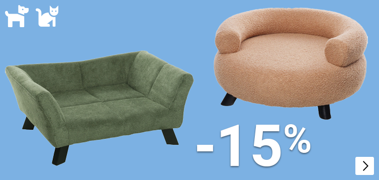 AA SOFAS VOOR HOND EN KAT 15% korting DOG CAT