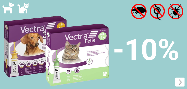 VECTRA 10% korting DOG CAT