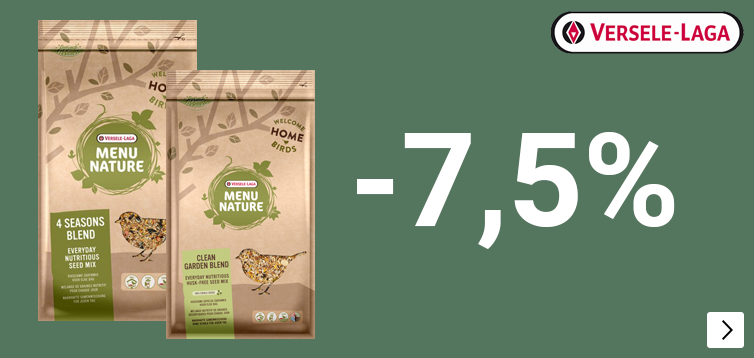 Versele Laga Menu nature  strooivoer 7,5% korting