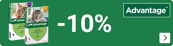 ADVANTAGE 10% korting DOG CAT