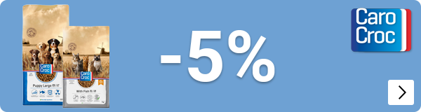 CAROCROC H+K 5% korting DOG CAT