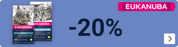 Eukanuba kat 20% korting CAT