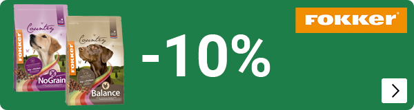 FOKKER COUNTRY H+K 10% korting DOG