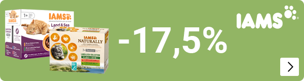 Iams pouch kattenvoer nat 17.5% korting CAT