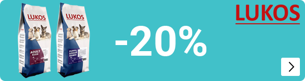 LUKOS KLEINVERPAKKINGEN 20% korting DOG