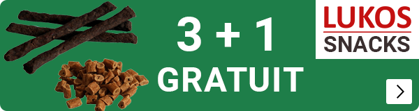 LUKOS SNACKS 3+1 gratis DOG