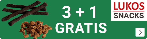 LUKOS SNACKS 3+1 gratis DOG