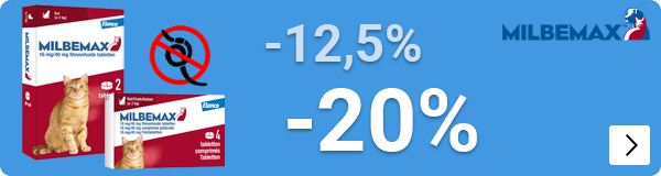MILBEMAX tot 20% korting DOG CAT