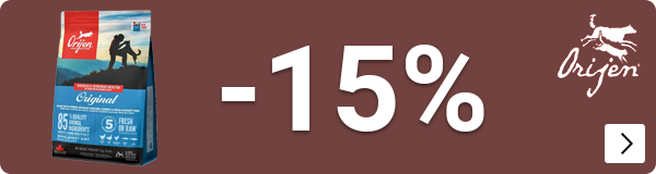 Orijen 17kg 15% korting DOG