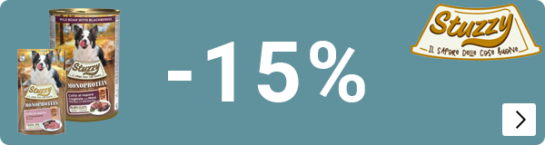 Stuzzy 15% korting DOG