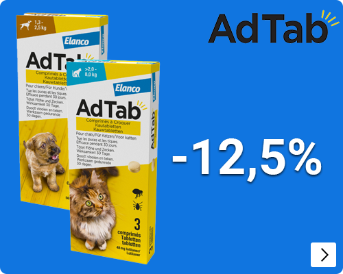ADTAB 12,5% korting DOG CAT