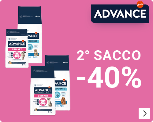 alle Advance honden en kattenvoer 40% korting op de 2e zak DOG CAT