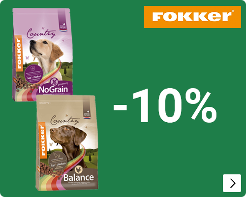 FOKKER COUNTRY H+K 10% korting DOG