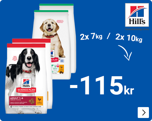 Hill's science plan grootverpakkingen hond 15 euro korting per 2 DOG