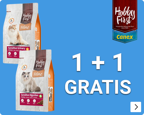 Hobby First Feline kattenvoer diverse varianten 1+1 gratis CAT