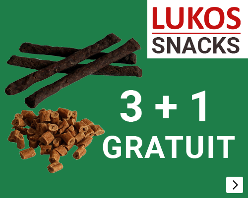 LUKOS SNACKS 3+1 gratis DOG