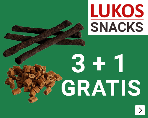 LUKOS SNACKS 3+1 gratis DOG