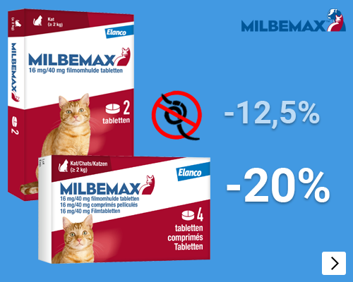 MILBEMAX tot 20% korting DOG CAT