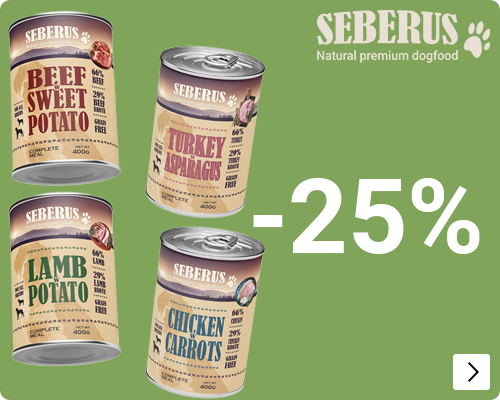 SEBERUS NATVOER 25% korting DOG
