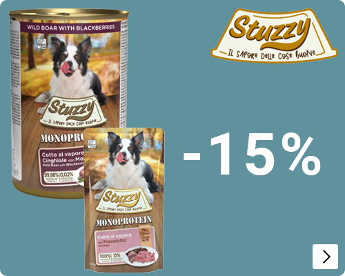 Stuzzy 15% korting DOG