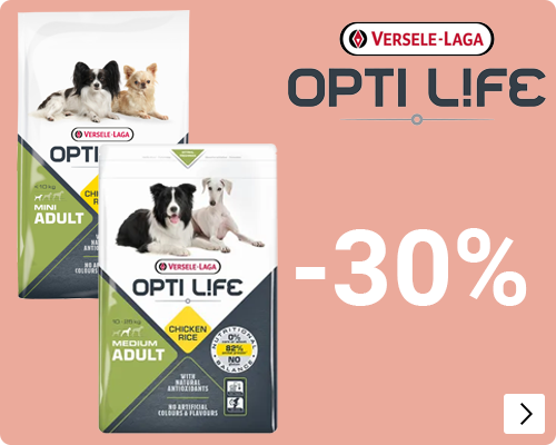 Opti life 2,5kg hondenvoer 30% korting