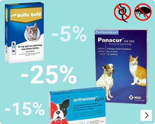 PARACITAIRE MAAND DAP DIV DOG CAT