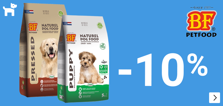 BF PETFOOD Hond 10% korting DOG