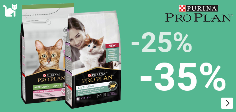 pro plan en pro plan live clear kleinverpakkingen kat tot 35 % korting CAT