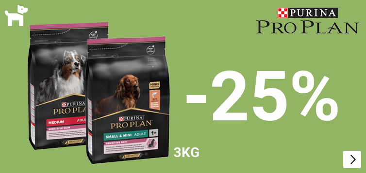 pro plan en pro plan live clear kleinverpakkingen hond 25 % korting DOG
