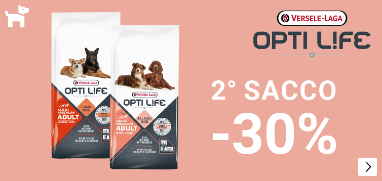 Optilife Medium /maxi Digestion en Skincare hondenvoer  2e zak 30% korting DOG