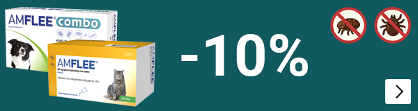 AMFLEE 10% korting DOG CAT