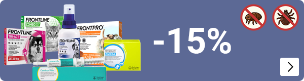 FRONTLINE EN FRONTPRO EN CANIKUR EN SERAQUIN 15% korting DOG CAT