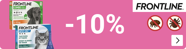 FRONTLINE BELGIE 10% korting DOG CAT
