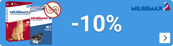 MILBEMAX 10% korting DOG CAT