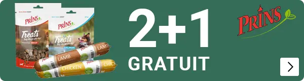 Prins Nature care treats en worsten 2+1 gratis DOG