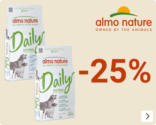 ALMO droogvoer 25% korting DOG
