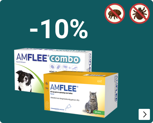 AMFLEE 10% korting DOG CAT