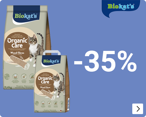 BIOKAT ORGANIC CARE 35% korting CAT