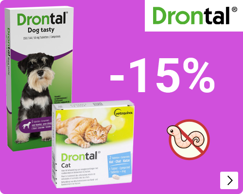 DRONTAL 15% korting DOG CAT