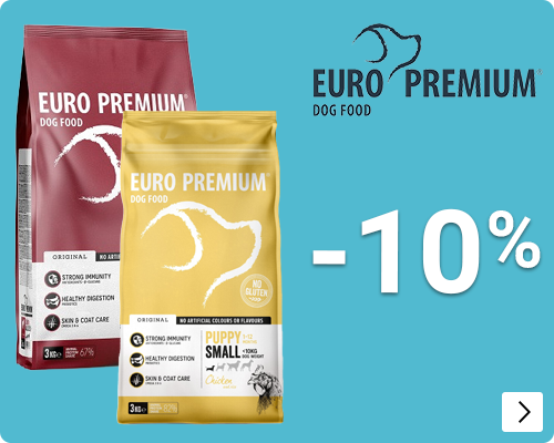 EUROPREMIUM droogvoer 10% korting DOG