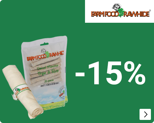 Farmfood rawhide 15% korting muv impressed en chips DOG